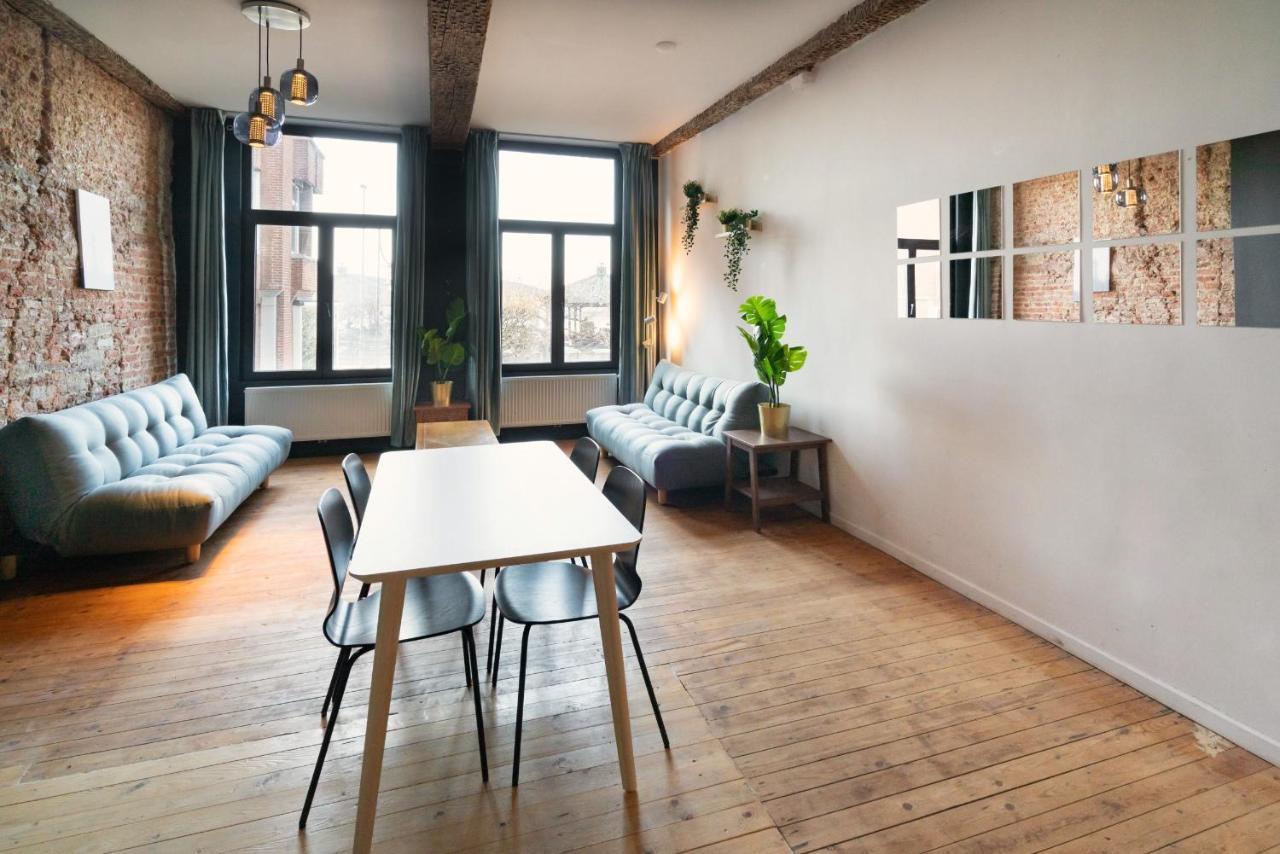 Charming Two-Bedroom River Side Apartment Antwerpen Exterior foto
