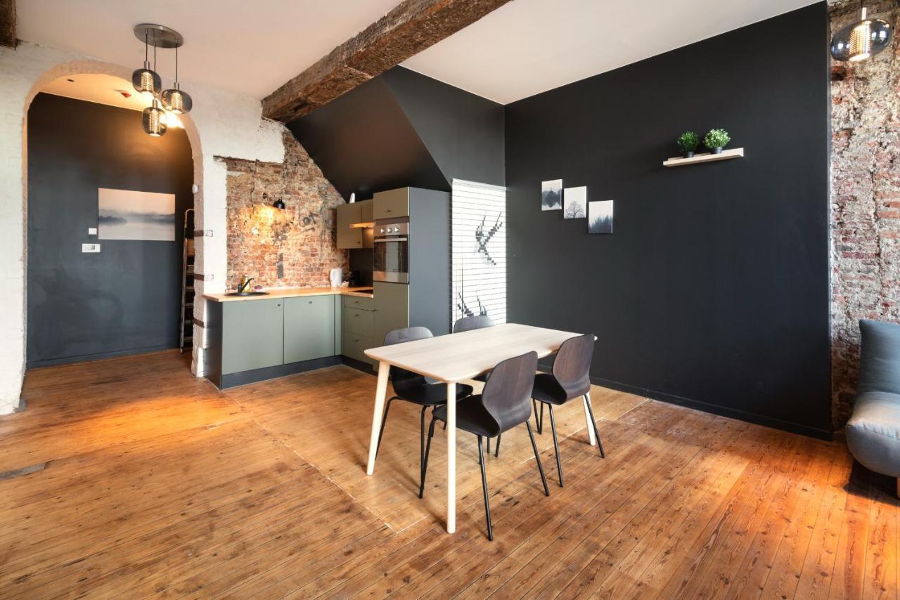 Charming Two-Bedroom River Side Apartment Antwerpen Exterior foto